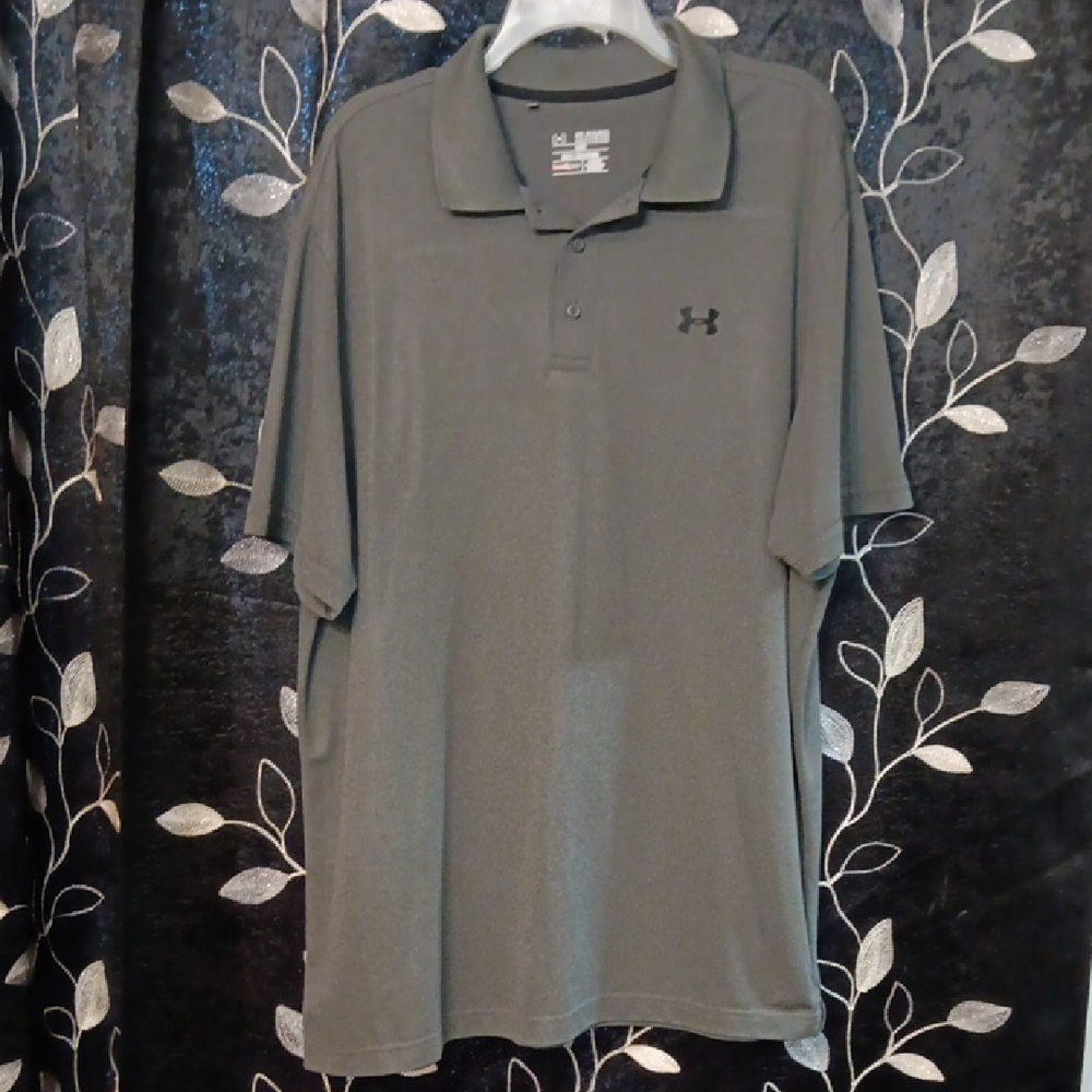 Under Armour Men's Charcoal Polo Shirt